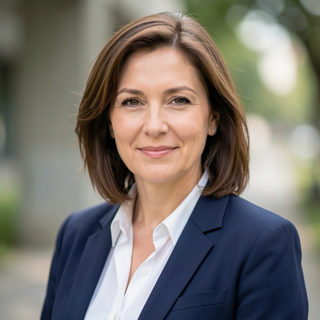 Portretna fotografija dr. Ane Perković, doktorice ekonomije i voditeljice Eager podcast programa specijalizirane za monetarnu politiku eurozone